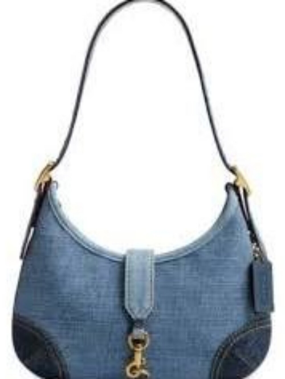COACH Denim Hampton Hobo